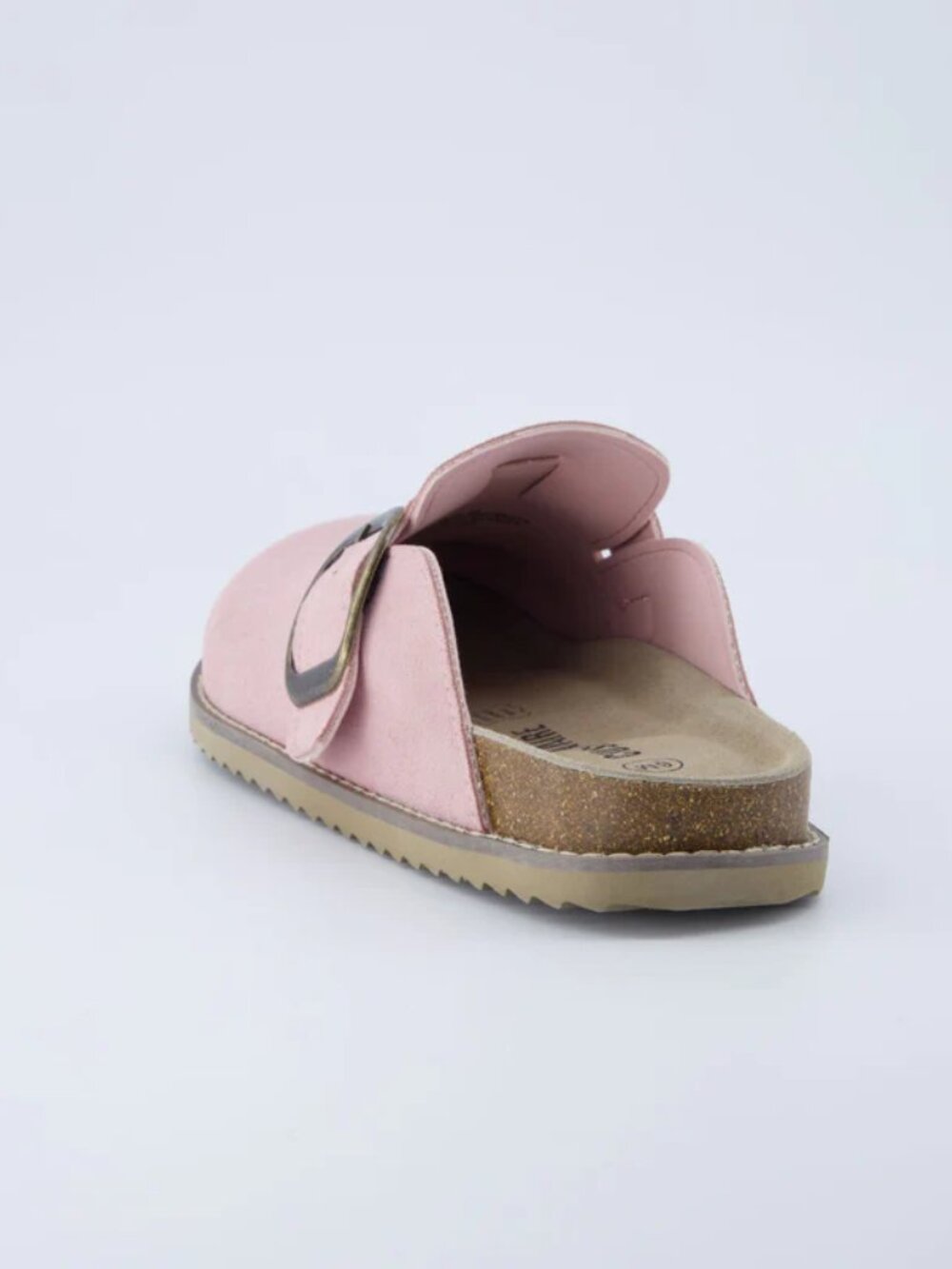CUSHIONAIRE Suede Blain Slip On Memory Foam Footbed Mules Light Pink - Picture 7 of 10